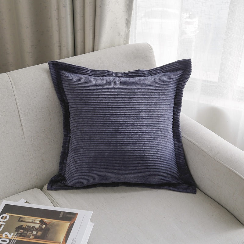 Textured Corduroy Throw Pillow