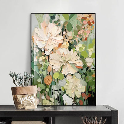Floral Abstract Canvas Artwork Homeandso