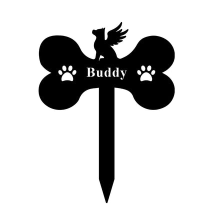 Personalized Pet Memorial Garden Stake Homeandso