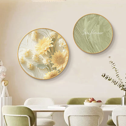 Elegant Floral Texture Wall Art Homeandso