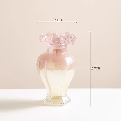 Dekorative Glasornament für Tischdekoration