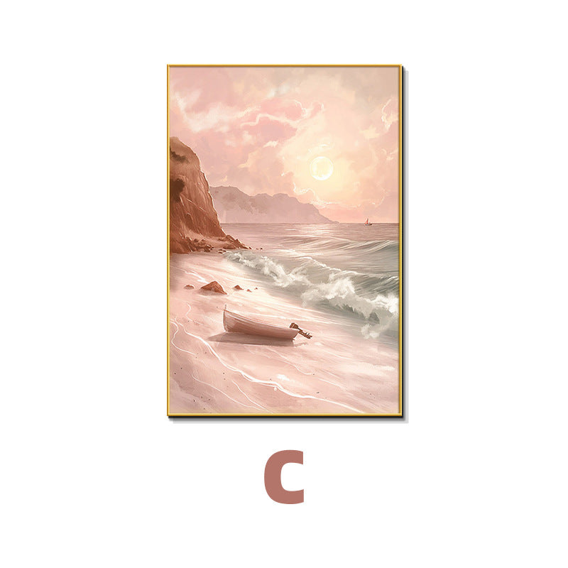 Beach Sunset Themed Canvas Wall Art Homeandso