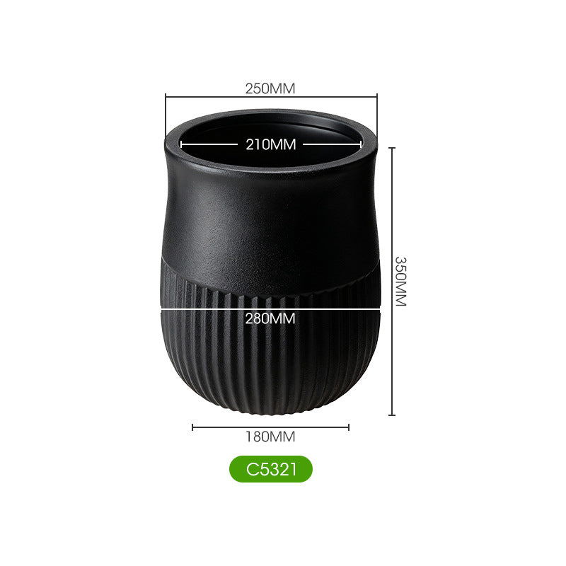 Decorative Textured Plant Pot Homeandso