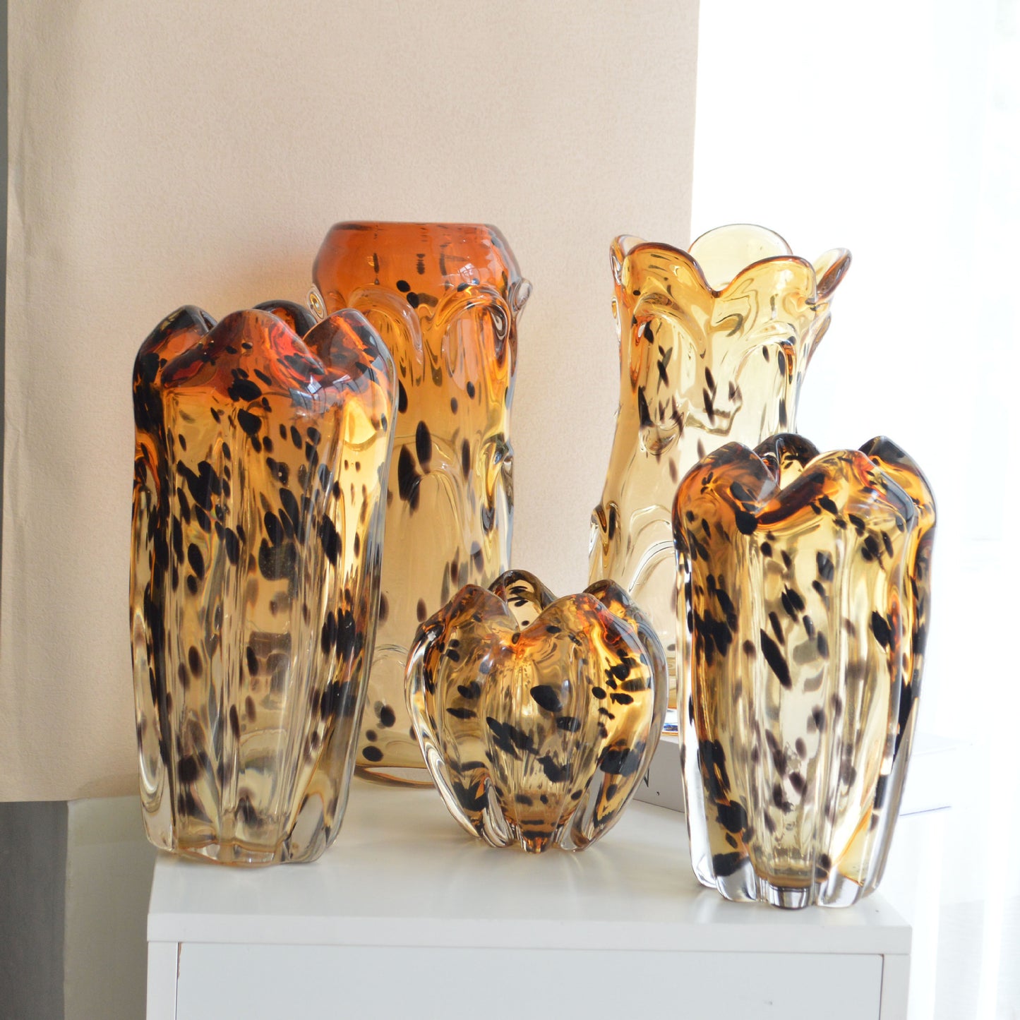 Elegant Decorative Glass Vase Homeandso