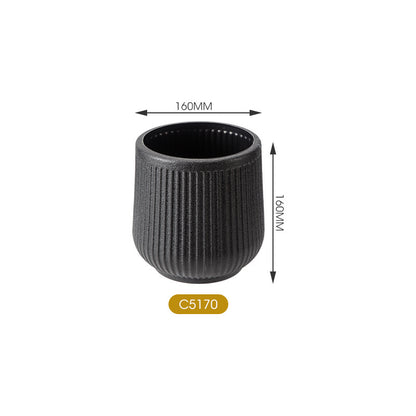 Decorative Round Ceramic Planter Homeandso