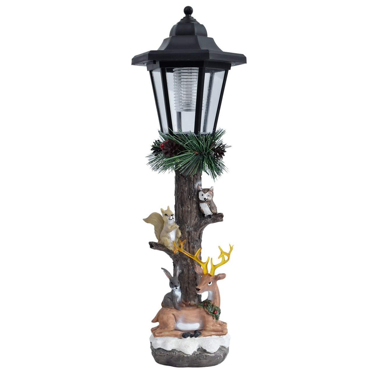 Decorative Animal-Themed Solar Lantern Homeandso