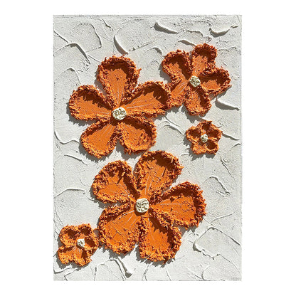 Textured Floral 3D Canvas Wall Art Homeandso