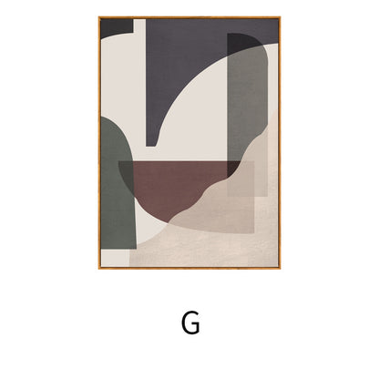 Abstract Canvas Framed Artwork Homeandso