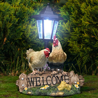 Decorative Solar Lantern Planter Homeandso