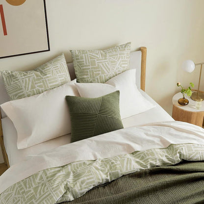 Textured Ribbed Throw Pillow