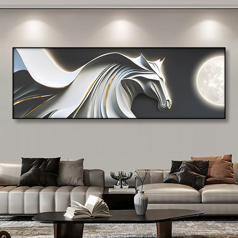 Modern Horse-Themed Wall Art Homeandso
