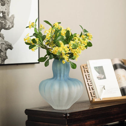 Dekorative Glas Kunst Vase