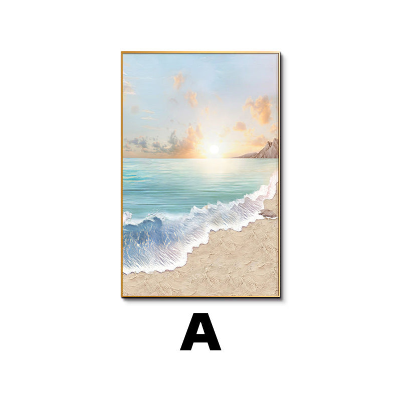 Coastal Sunset Beach Wall Art Homeandso