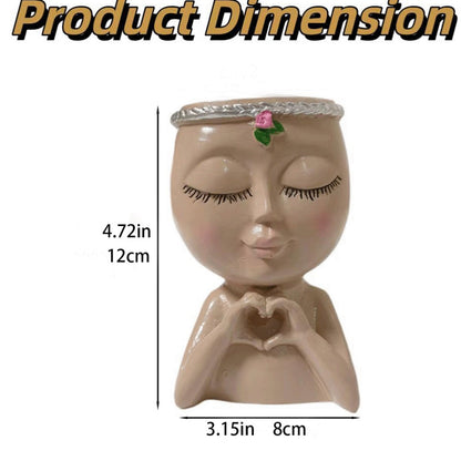 Heart-Shaped Love Figurine Homeandso