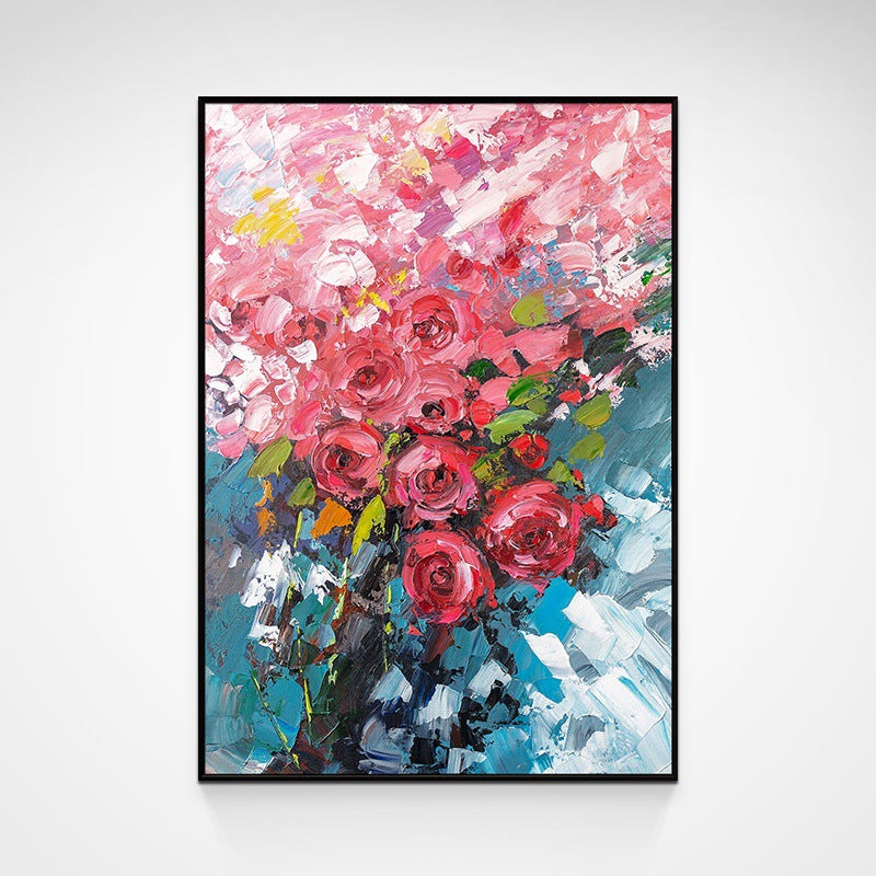 Floral Acrylic Canvas Wall Art Homeandso