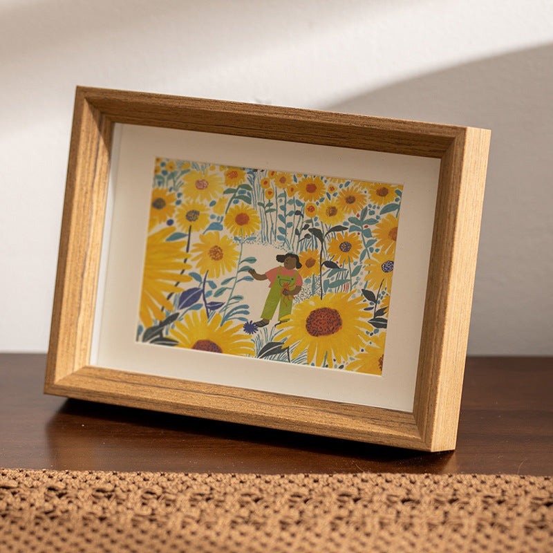 Decorative Floral Artwork Frame