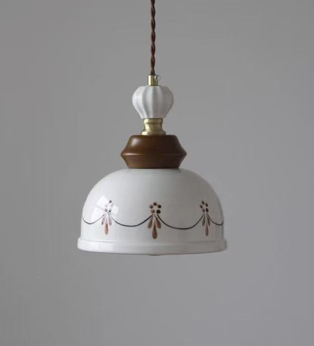 Vintage Circus-Style Pendant Lamp