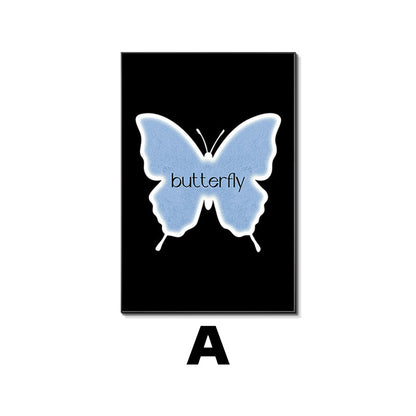 Butterfly-Themed Wall Art Print Homeandso