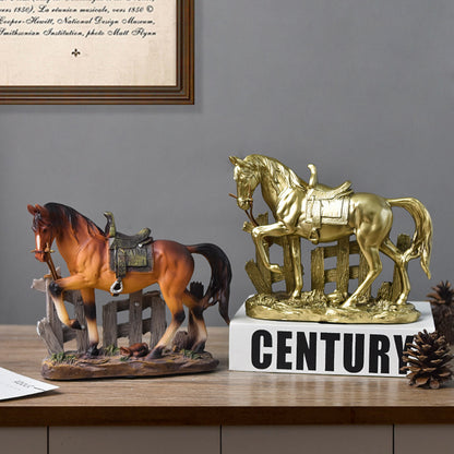 Decorative Horse Sculpture Homeandso