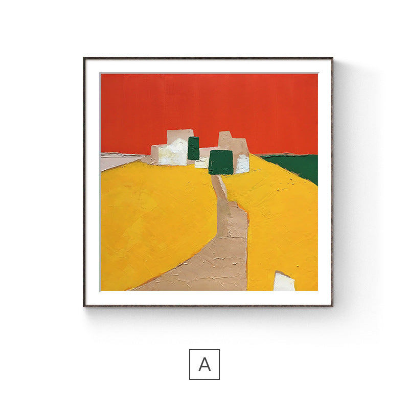 Artistic Coastal Landscape Wall Art Homeandso