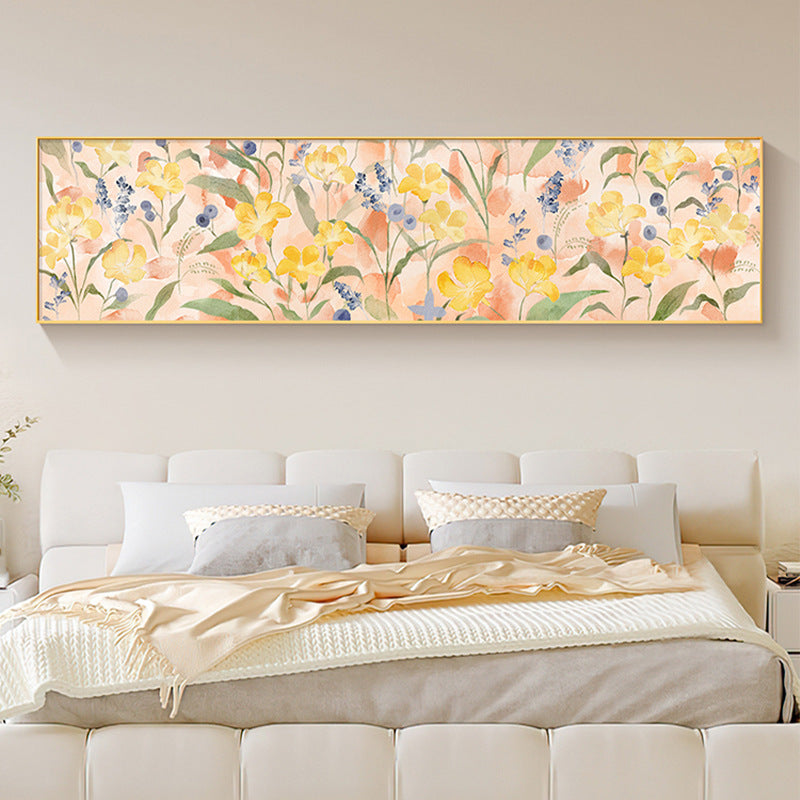 Floral Canvas Wall Art Print Homeandso