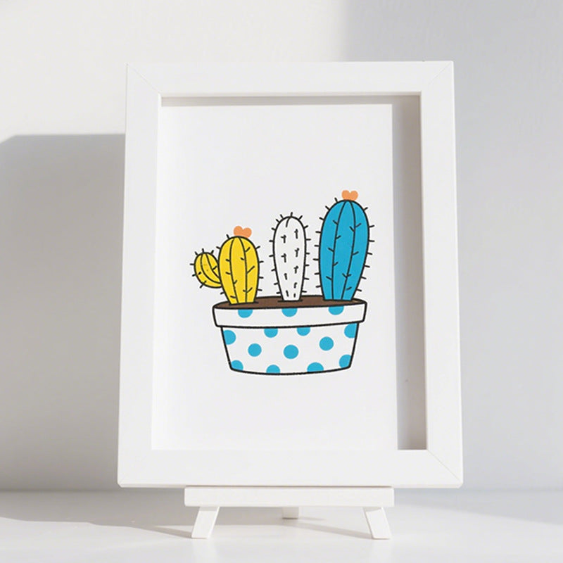 Decorative Cactus Art Print Frame