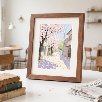 Decorative Framed Cherry Blossom Artwork