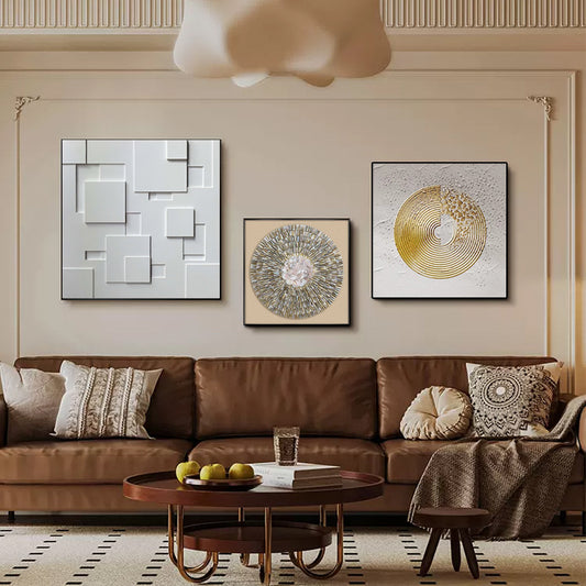 Artistic 3D Textured Canvas Wall Art Homeandso