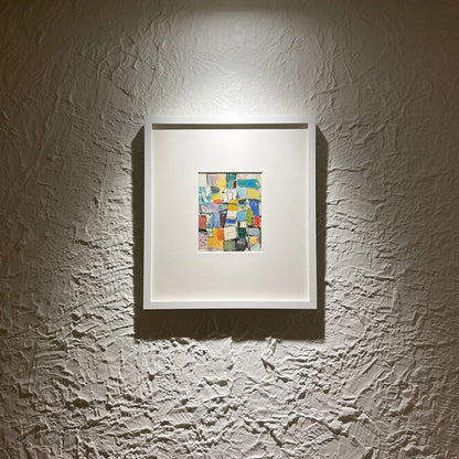 Framed Multi-Panel Abstract Art