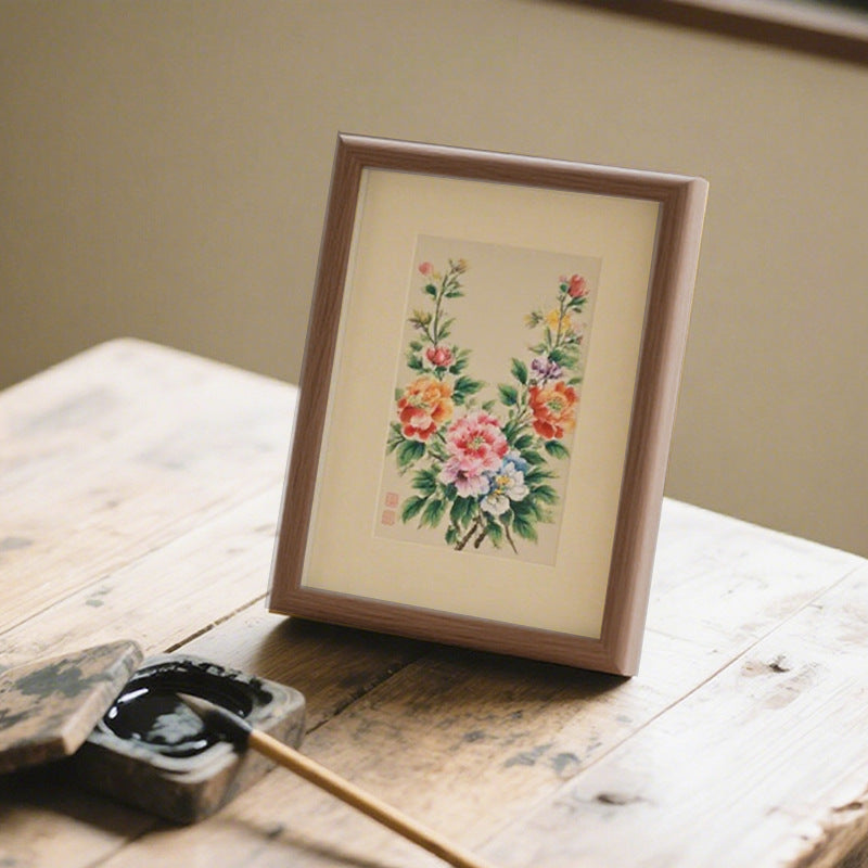 Decorative Floral Artwork Frame