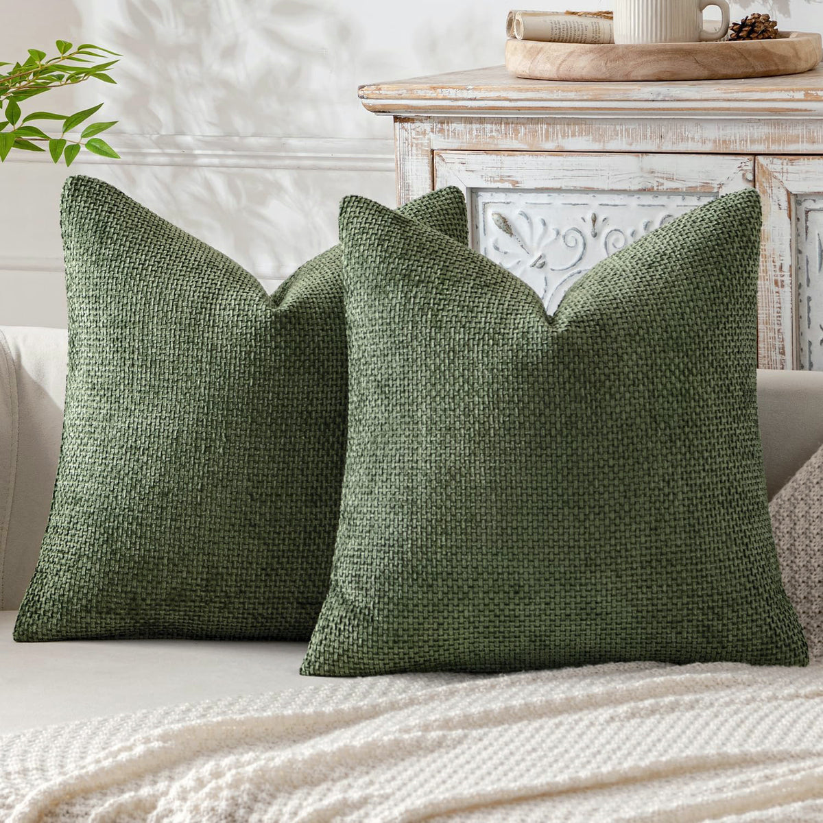 Textured Woven Pillow