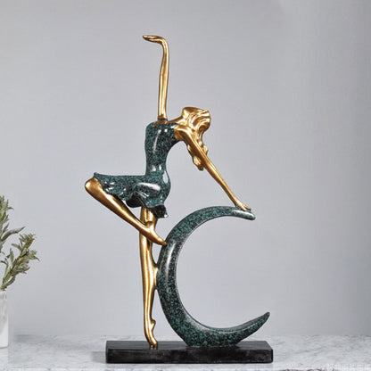 Decorative Ballet Dancer Figurine Homeandso