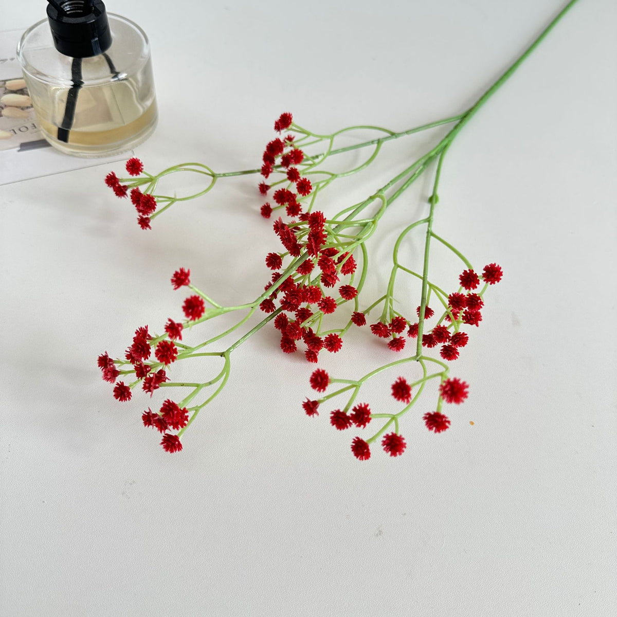 Decorative Faux Floral Stem Arrangement for Home Decor