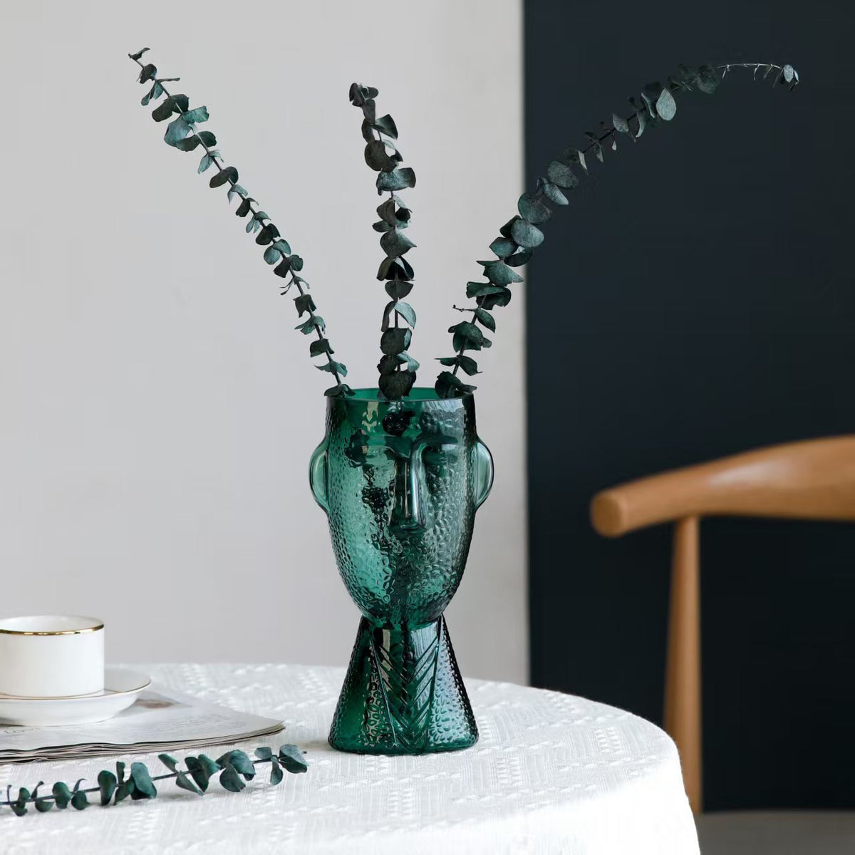 Künstlerische Gesichtsform Dekorative Vase