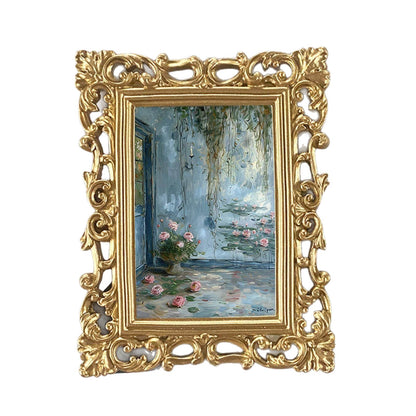Vintage Floral Artwork Framed Print Homeandso
