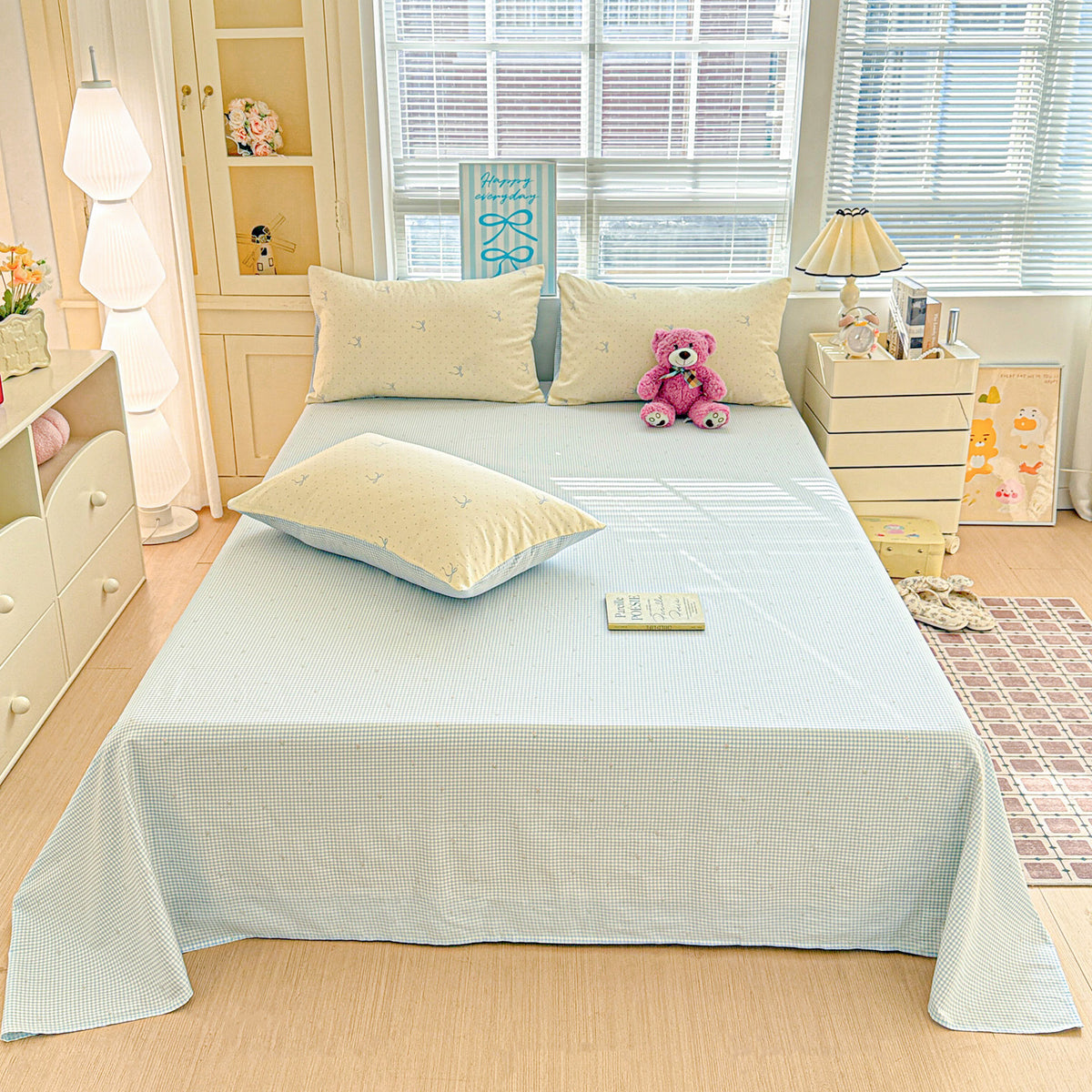 Playful Cartoon-Themed Bed Cover Set Homeandso