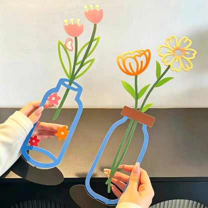 Stylish Floral Decorative Vase Homeandso