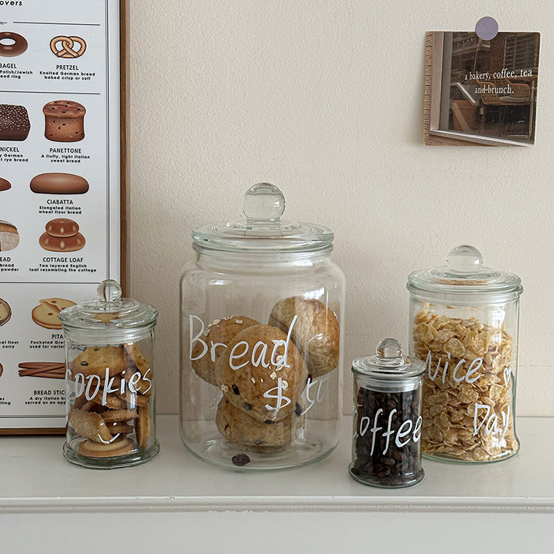 Glass Storage Canister Set