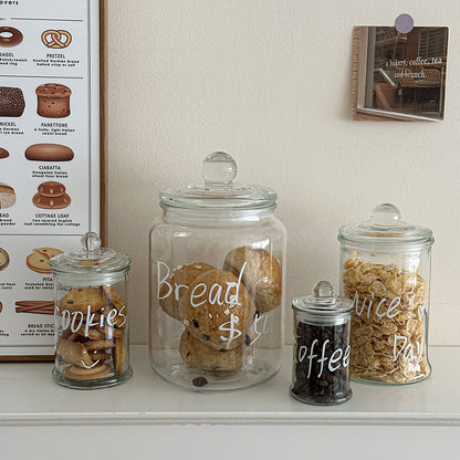 Glass Storage Canister Set