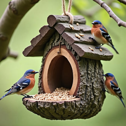 Decorative Birdhouse Planter Homeandso