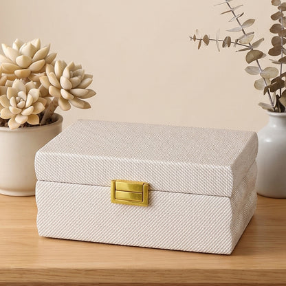 Elegant Fabric Storage Box Homeandso