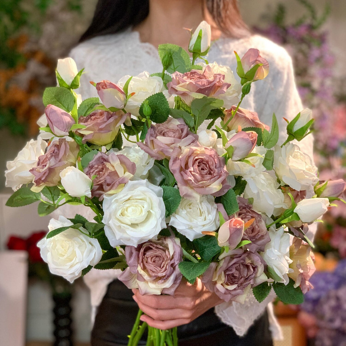 Artificial Rose Bouquet