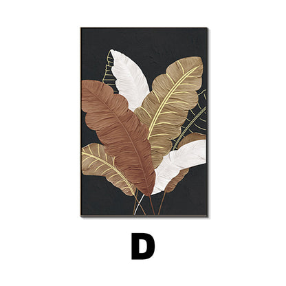 Botanical Leaf Canvas Wall Art Homeandso