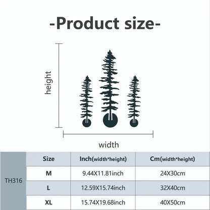 Decorative Metal Tree Silhouettes Homeandso