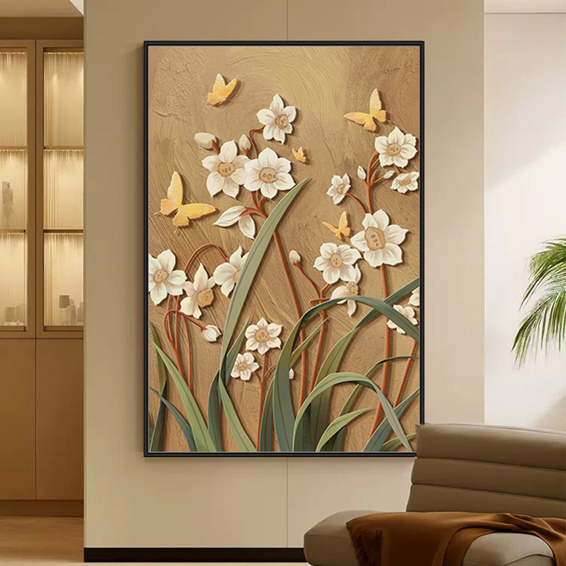 Whimsical Cat-Themed Framed Art Print Homeandso