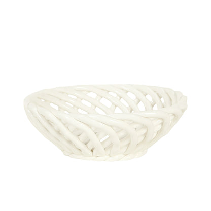 Woven Ceramic Decorative Bowl Homeandso