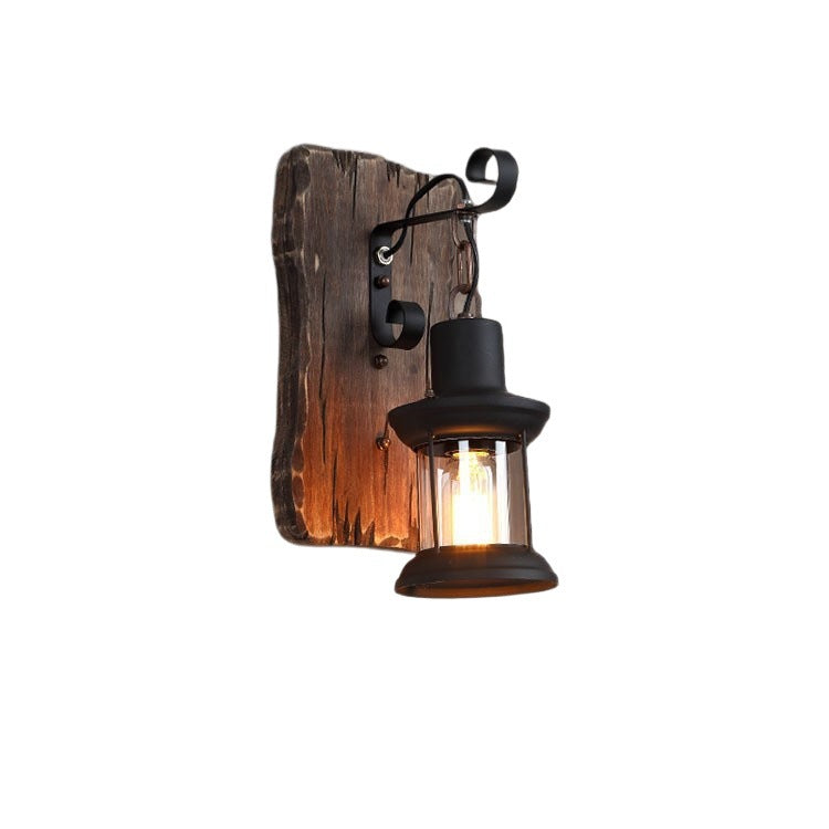 Rustic Wall Lantern Light