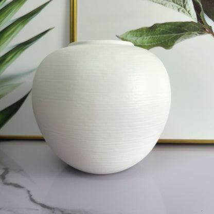 Elegant Textured Ceramic Vase