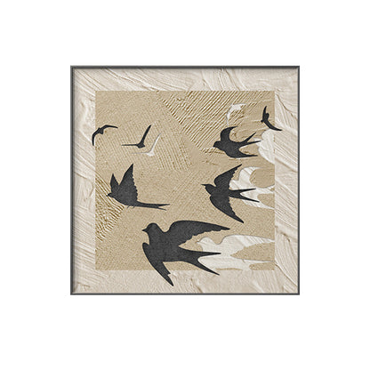 Abstract Line Art Framed Wall Decor Homeandso