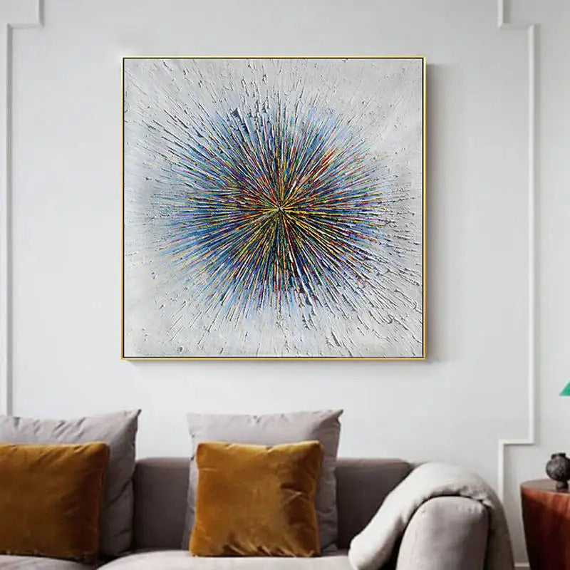 Textured Metallic Canvas Wall Art Homeandso
